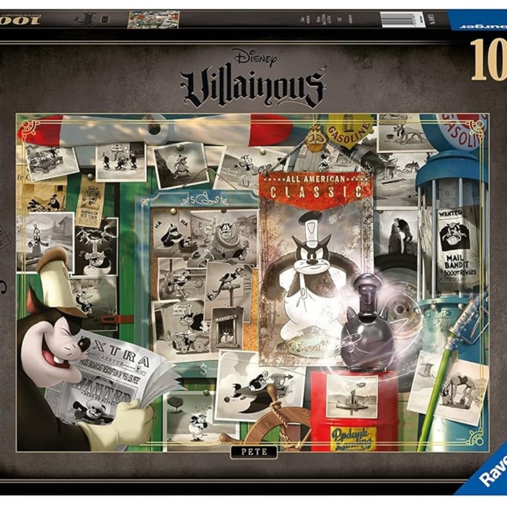 Disney Villainous Pete Puzzle Ravensburger 1000